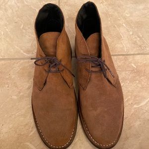 Tan lace up Thursday boot. Barely worn.